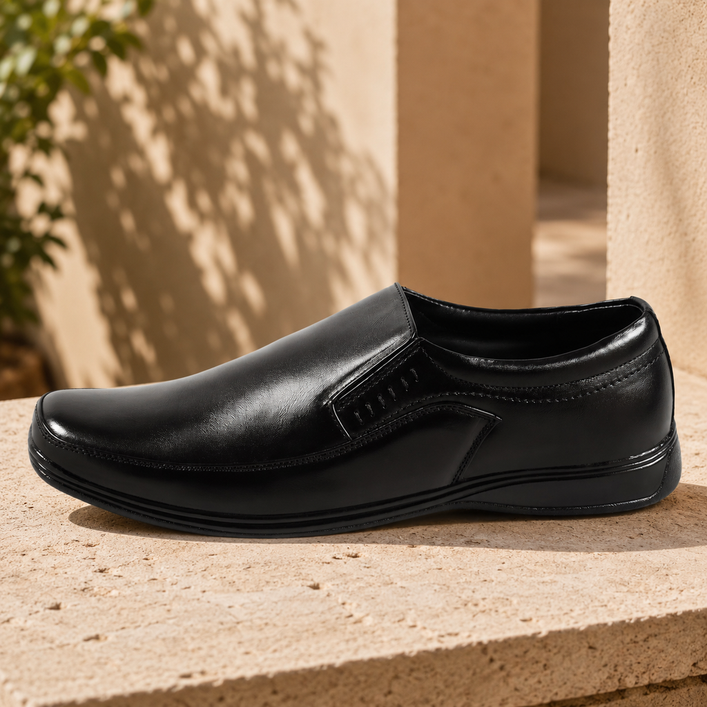 AVORA Slip-On Casual Leather Shoes