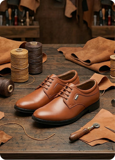 AVORA handcrafted leather shoe craftsmanship